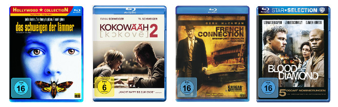 3 Blu-rays zum Preis von 20€ bei Amazon