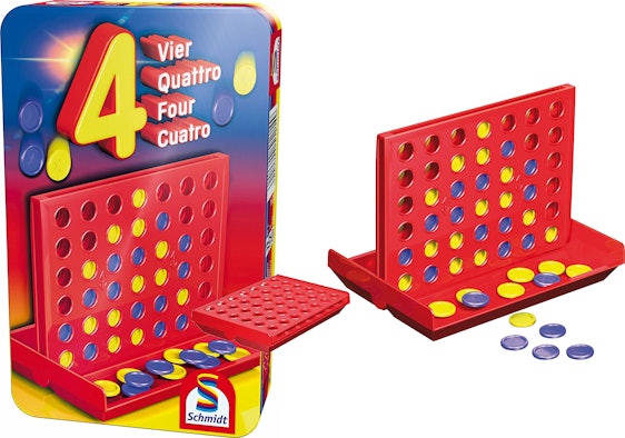 Schmidt Spiele "Vier gewinnt" für 5€ – in Metalldose, mit Prime/Thalia Classic