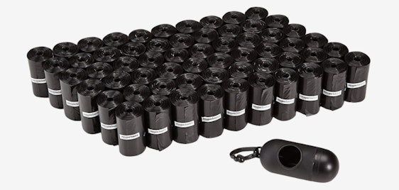 900 Amazon Basics Hundekotbeutel für 12€ - mit Spender und Leinenclip
