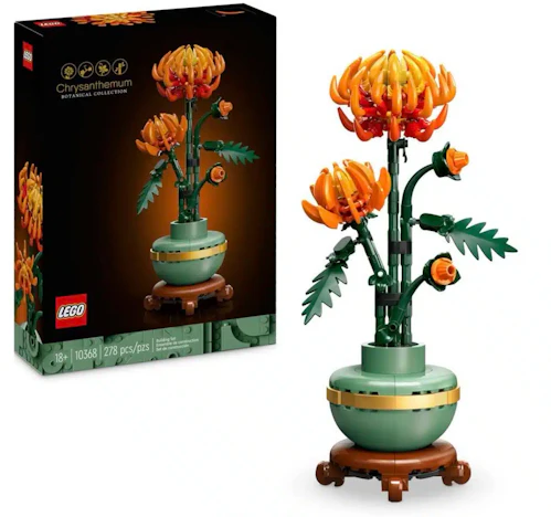 LEGO Botanicals Chrysanthemum Bauset für 18,99€(statt 22,99€)