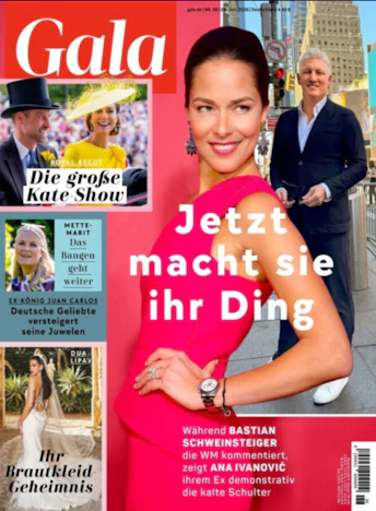 Nur 7,95€! 6 Ausgaben "GALA" kostenlos testen zzgl. Versand - kein Risiko
