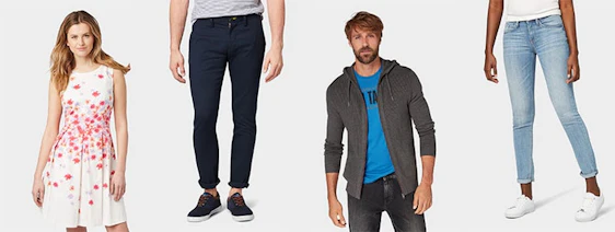 35€ Rabatt ab 75€ MBW bei Tom Tailor - gilt auch für Sale-Artikel
