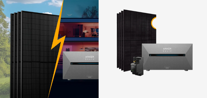 Morgen letzter Tag ⏱️ Balkonkraftwerk Komplettset für 999€ - 2000W Leistung, Speichersystem, Full-Black Design