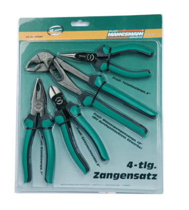 BRÜDER MANNESMANN Profi Zangensatz 4-teilig