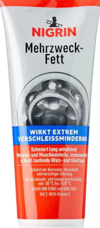 NIGRIN Mehrzweckfett, 250 g Tube für 6,49€(statt 11,45€)