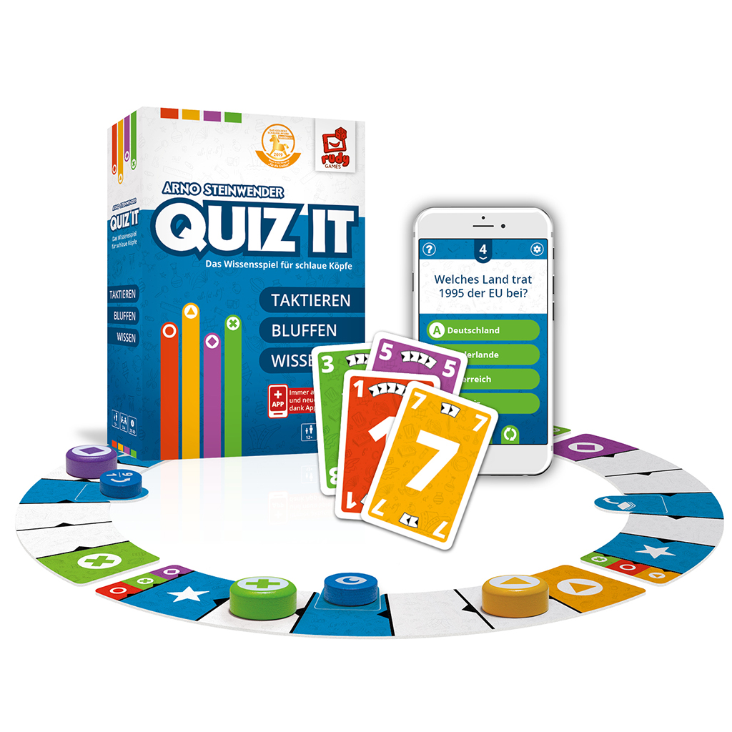 QUIZ IT - Wissenssspiel für schlaue Köpfe