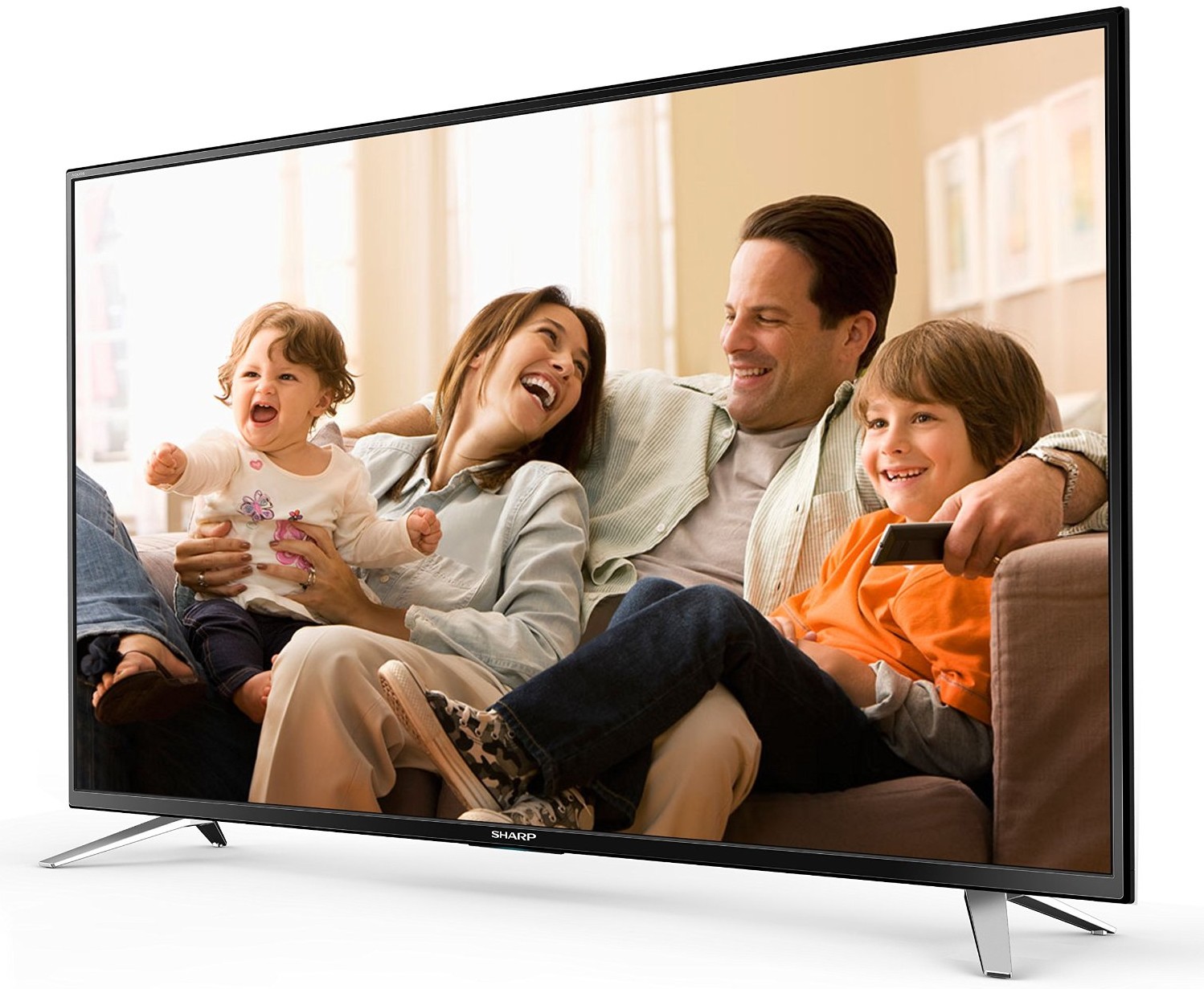 Sharp LC-49CFE6032E für 330€ - 49" Fernseher mit Full-HD, Triple Tuner, Smart TV und Energieklasse A+