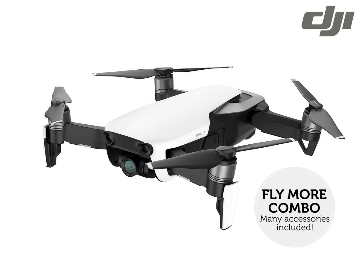 DJI Mavic Air Arctic White + Fly-More-Satz [iBOOD]