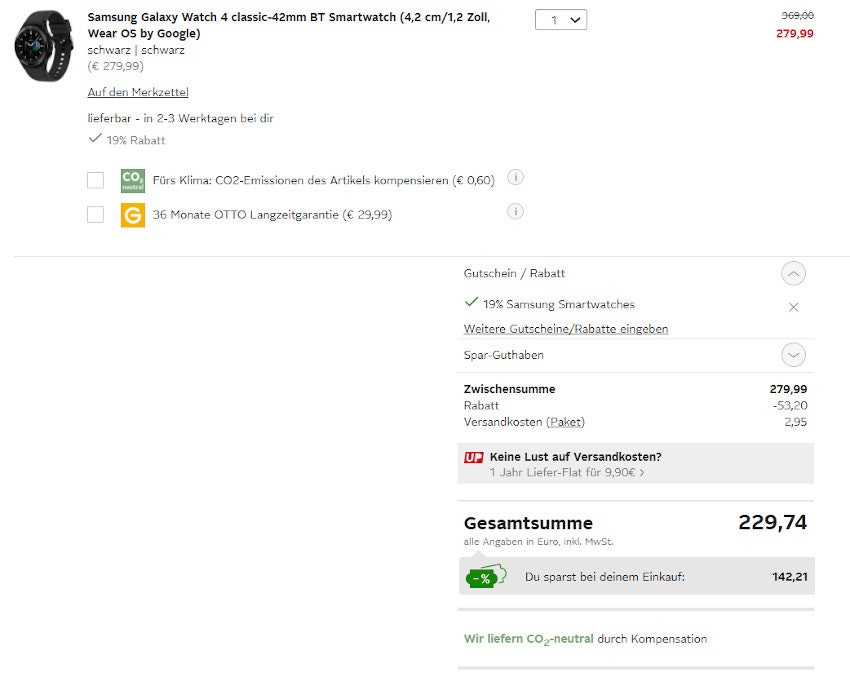 otto-smartwatches-rabatt-februar-2022