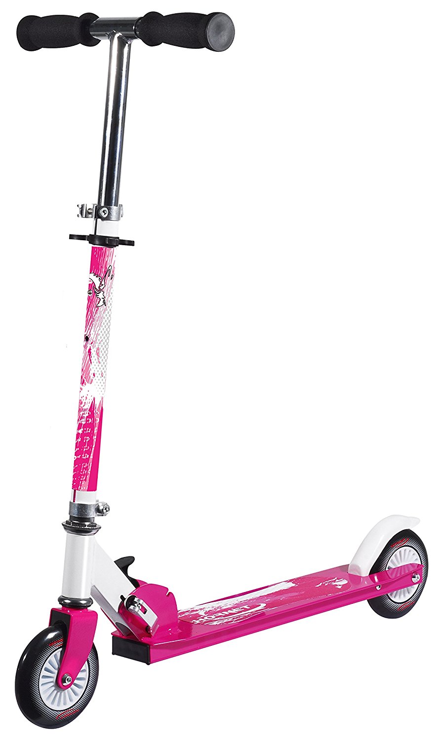 Hornet 14931 - Scooter Roller B-120, Tret-Roller - Big Wheel, pink