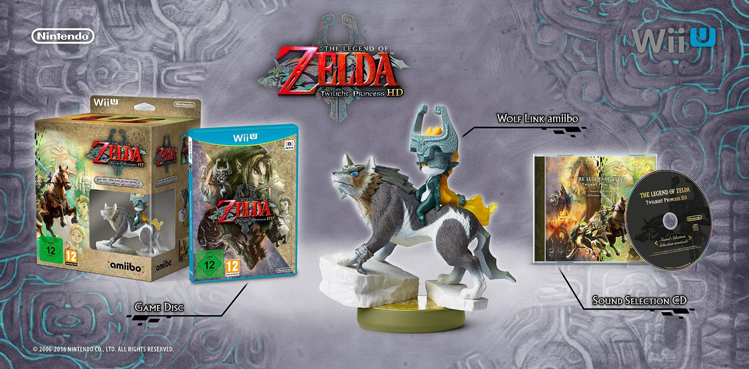 The Legend of Zelda: Twilight Princess HD für Wii U für 26€ - Limited Edition
