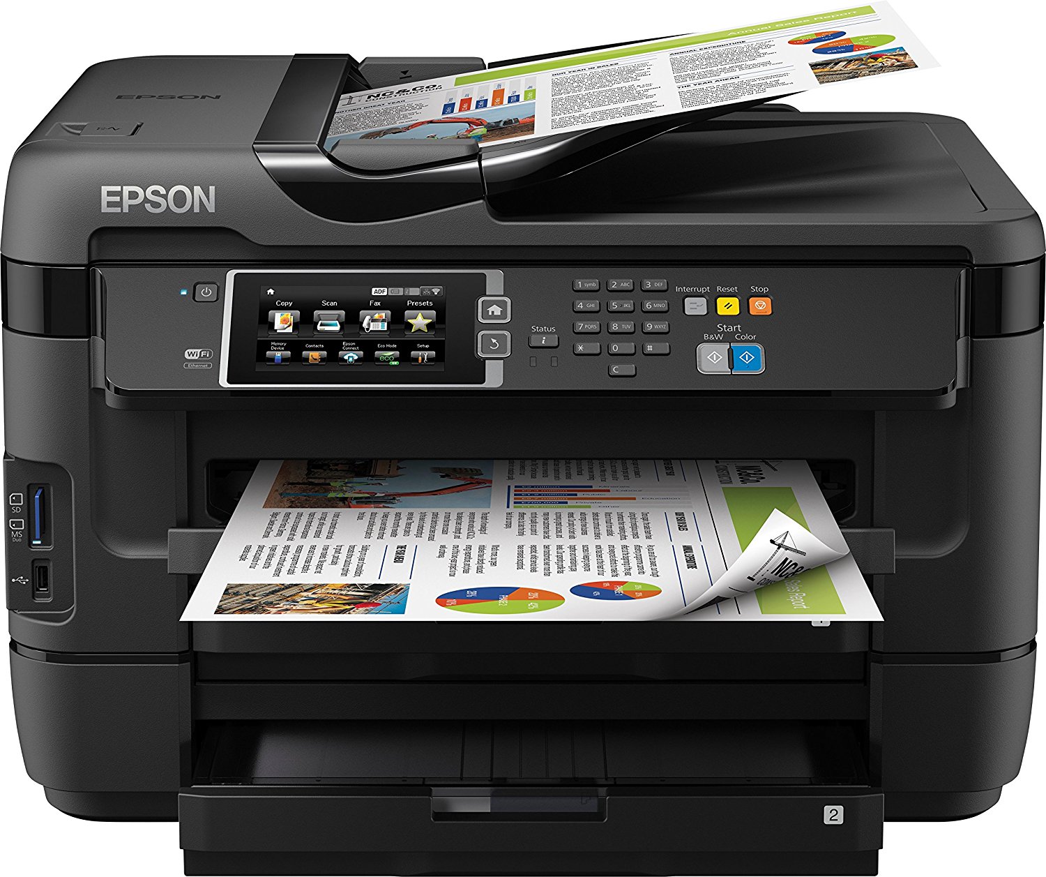 Epson WorkForce WF-7620DTWF für 169 EUR inkl. Versand