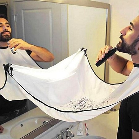 Haar-Auffangnetz zur Montage am Badspiegel für 1,42€