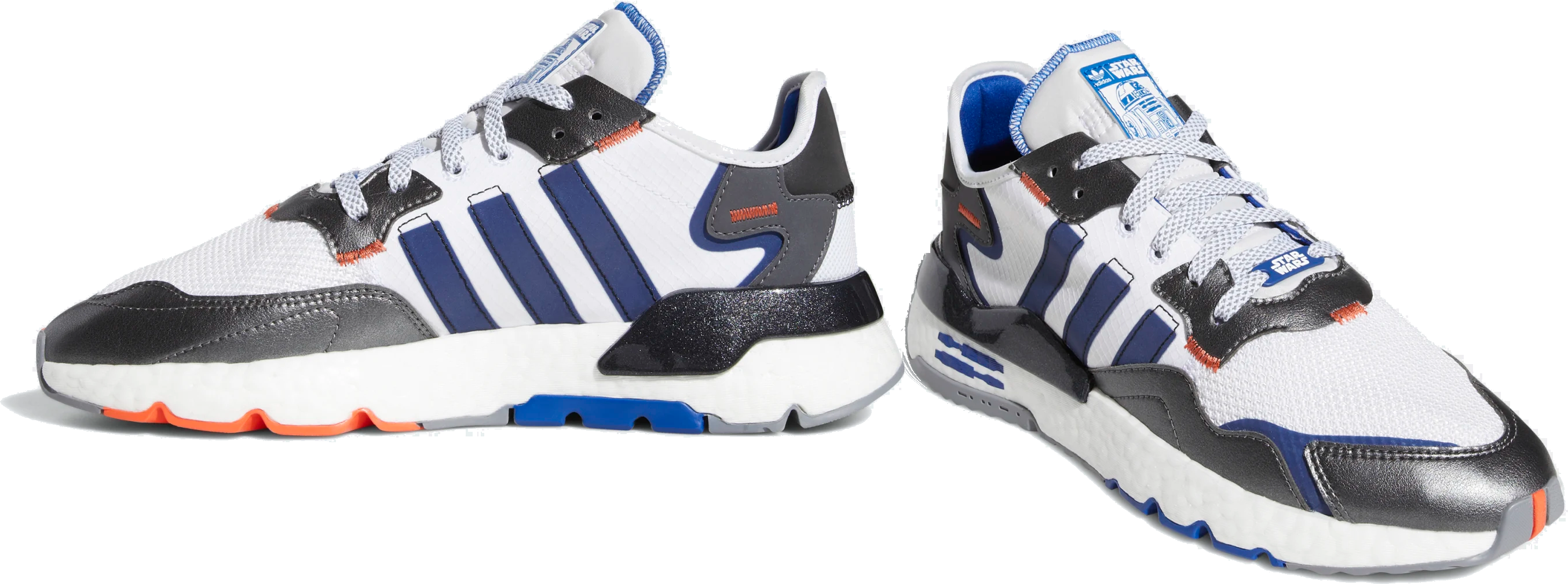 Adidas Originals Nite Jogger X Star Wars R2D2 für 63€ – in "Cloud White", Gr. 41 1/3–45 1/3