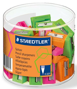 Preisfehler! 60 Staedtler-Anspitzer im Köcher-Display für 5€ *UPDATE*