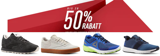 Bis zu 50% Rabatt im End of Season Sale bei Reebok - z. B. Reebok Classic Leather Tonal für 55€ statt 110€