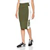 PUMA Damen Archive Logo Pencil Skirt Rock, Olive Night, L