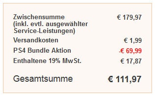 Warenkorb Saturn schnaeppchenfuchs7