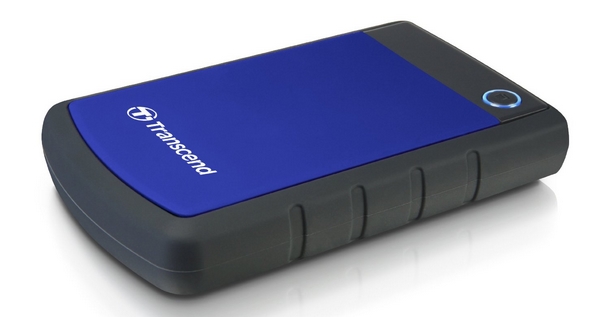 Transcend StoreJet H3B für 55€ - externe 2,5-Zoll-Festplatte mit 1 TB, Anti-Shock-Technologie und USB 3.0