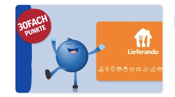 Lieferando-Guthabenkarten bei Rewe – mit 15 Prozent Payback-Rabatt