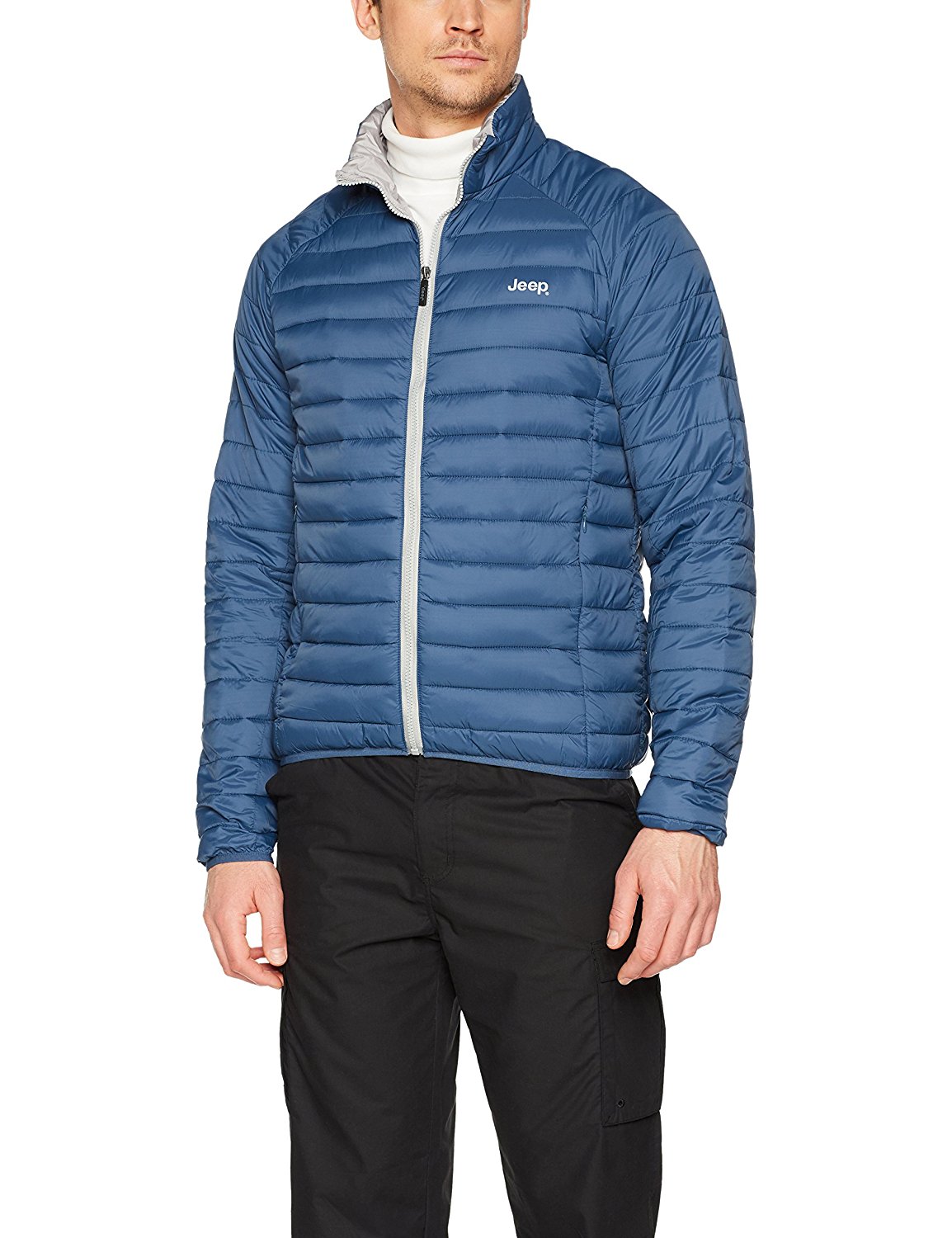 Jeep Herren Leichter Anorak aus Tropfendichtem Gewebe Jacket, XL