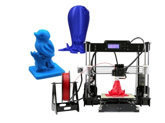 Blitzangebot: 3D Drucker mit 10 Metern Faden