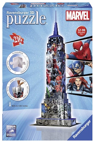Ravensburger 12517 The Avengers Marvel Empire State Building 3D-Puzzle