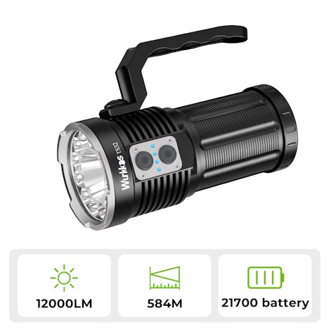 Wurkkos TS32 12000 Lumen - mit code "FEB30" preis 76€