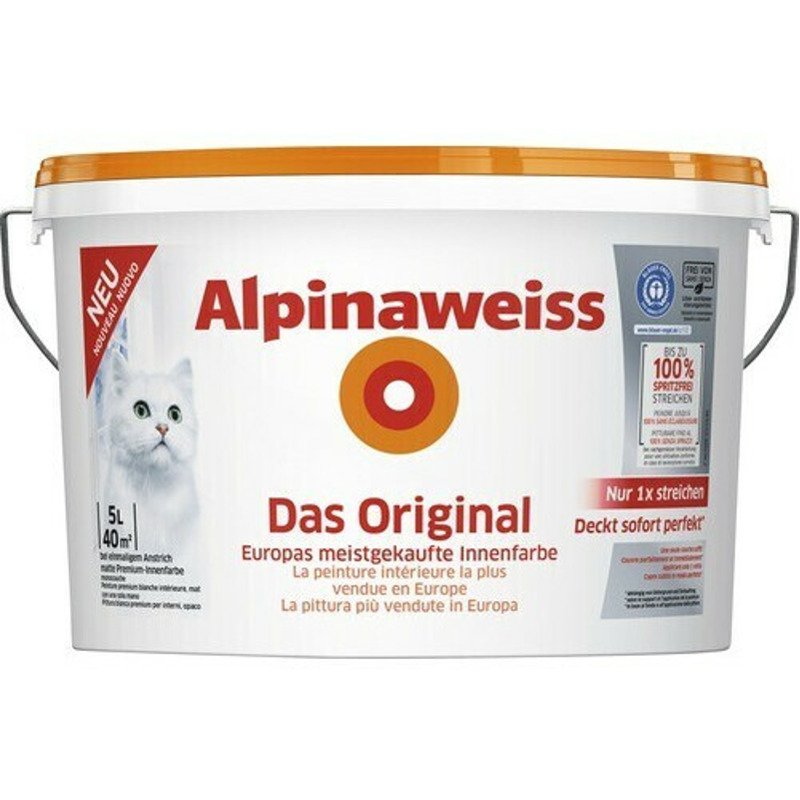Aktion: Alpina Alpinaweiß 5 l 18,91€ günstiger