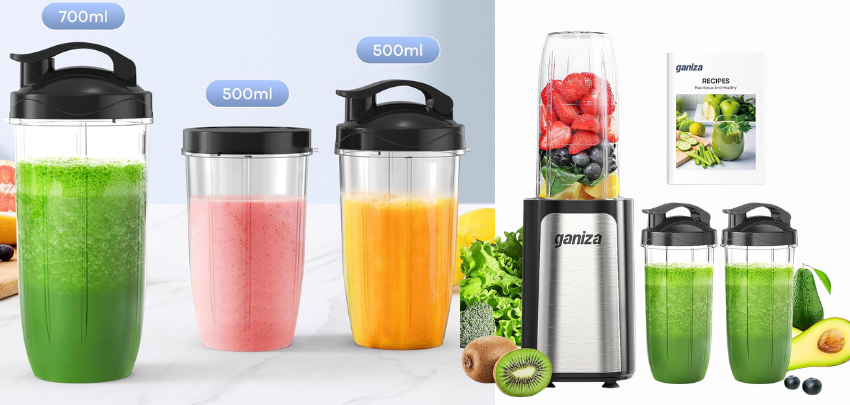 Cremige Smoothies in Sekundenschnelle! 🍓 Ganiza 900W Mini Standmixer für 34€ 🥤
