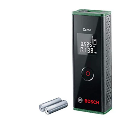 Bosch Laser-Entfernungsmesser Zamo (3. Generation, Messbereich: 0,15 – 20,00 m, Karton)