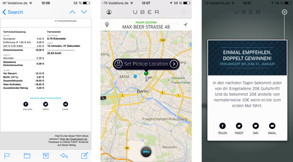 Bis zu 40€ Uber Guthaben - kostenlos S-Klasse fahren *UPDATE*