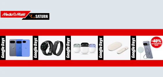 Google Days bei Media Markt & Saturn | z.B. Google TV Streamer 4k für 79€ (statt: 99€)