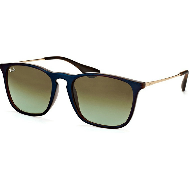 Ray-Ban Chris RB4187 6315/E8 (transparent brown sp blue/green gradient brown): 64,30€ statt 83,83€