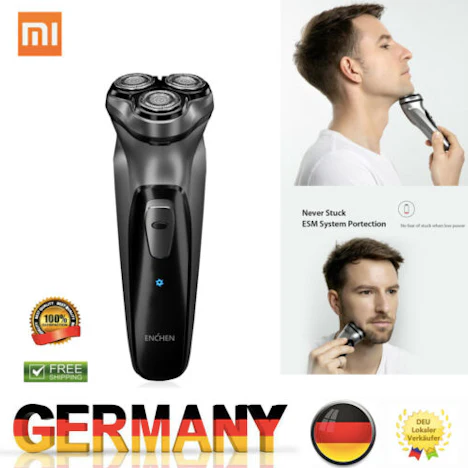 Xiaomi Youpin 3D Elektrorasierer Enchen BlackStone Rasiermesser Beard Trimmer DE