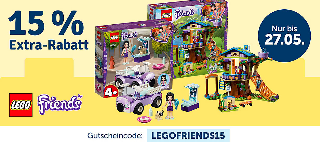 15% Rabatt bei Lego Friends bei myToys − auch auf Sale