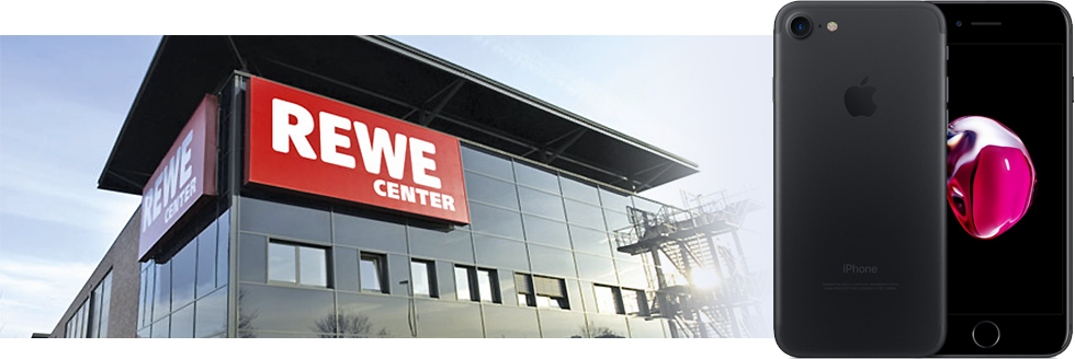 Apple iPhone 7 bei Rewe - ab Montag in der 128GB-Version für 666€