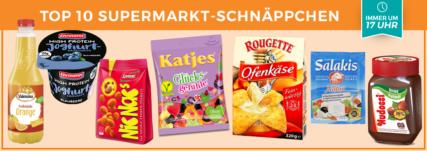 Top 10 Supermarkt Schnäppchen der KW 25 - z. B. Ehrmann High Protein Joghurt für 0,99€ 💪