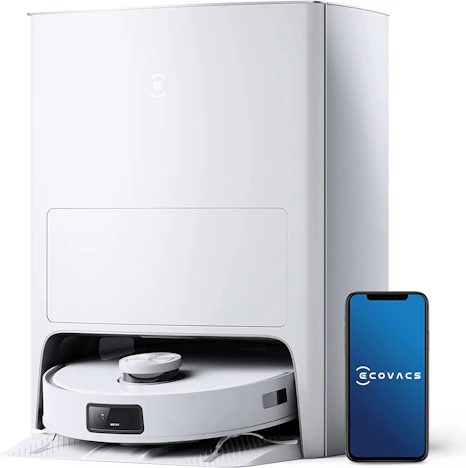 Ecovacs Deebot X1 OMNI E für 749€ - Beutelloser Saugroboter mit Wischfunktion, 180min Betriebszeit