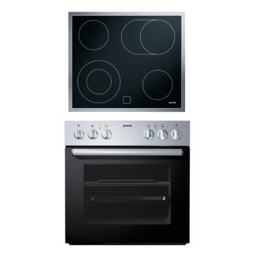 。 Einbau-Herd-Kochfeld-Kombination Gorenje BC 5106 ZX + ECD