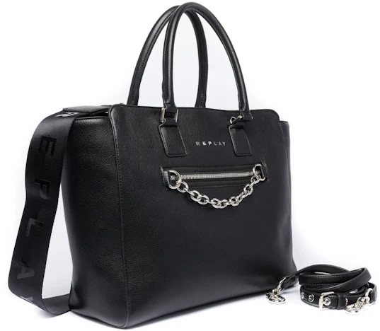 17% auf Replay Hand Bag Matt Black sparen
