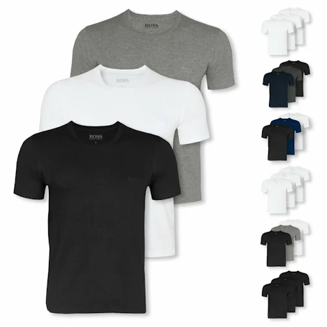 3er Pack HUGO BOSS Herren T-Shirts