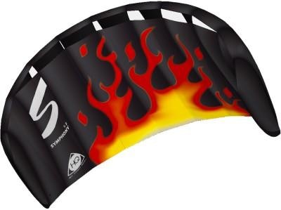 Invento Symphony Beach III 1.3 Flame für 24€ – Zweileiner-Lenkdrachen mit 130 cm Spannweite