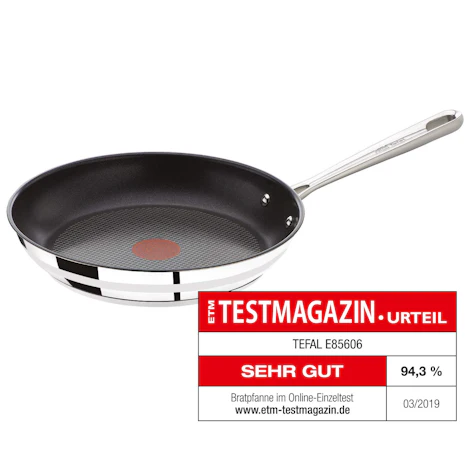 Tefal E85606 Jamie Oliver Edelstahl Pfanne 28 cm für 29,99 EUR inkl. Versand