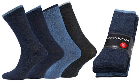 10er Pack Sockshouse Socken für 4,99€ - in schwarz oder grau