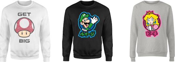 Nintendo Pullover für 28€ - inkl. gratis Nintendo T-Shirt