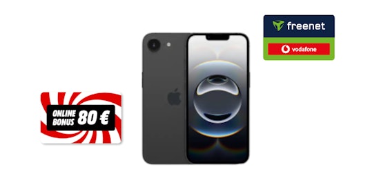 130€ Bonus sichern! 🤩 Apple iPhone 16e im Vodafone Allnet Flat 100GB Promo-Tarif für 29,99€ mtl.