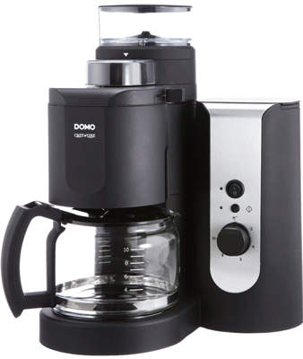Domo DO 425 für 55€ - Kaffeemaschine mit Mahlwerk