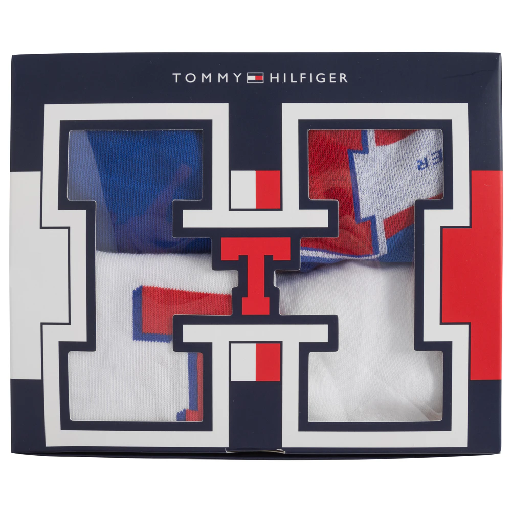 Tommy Hilfiger 4er-Pack Sneaker Socken in Geschenkbox für 6,66€