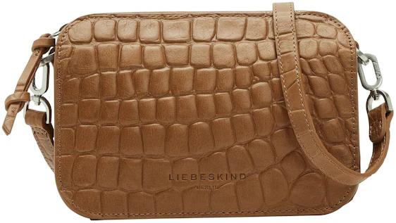 Liebeskind Luka Kroko Crossbody S cognac 19% günstiger